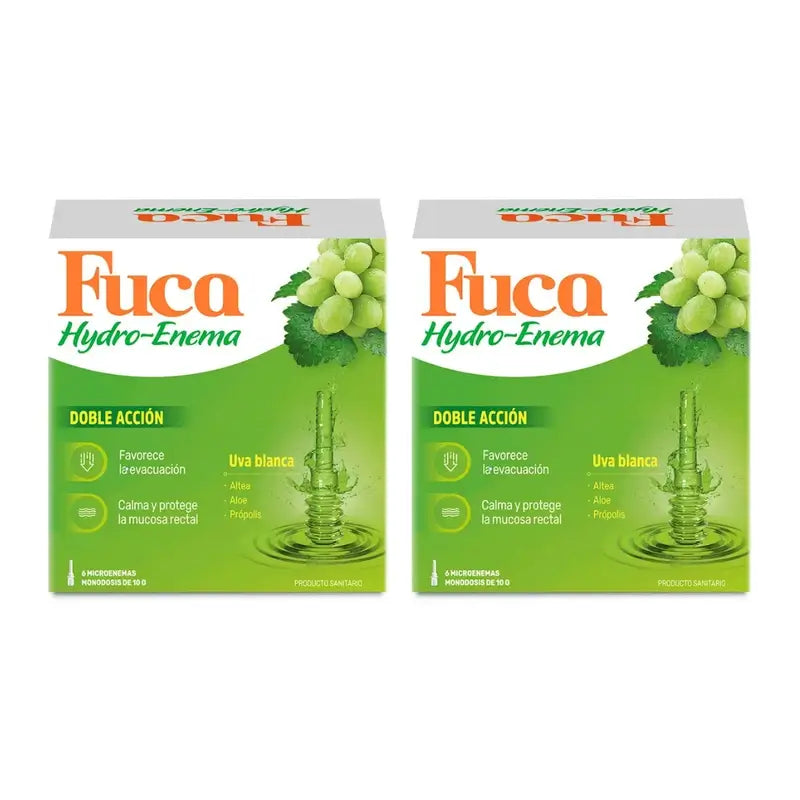Fuca Hydro-Enema 6X10 Gr, Packung mit 2