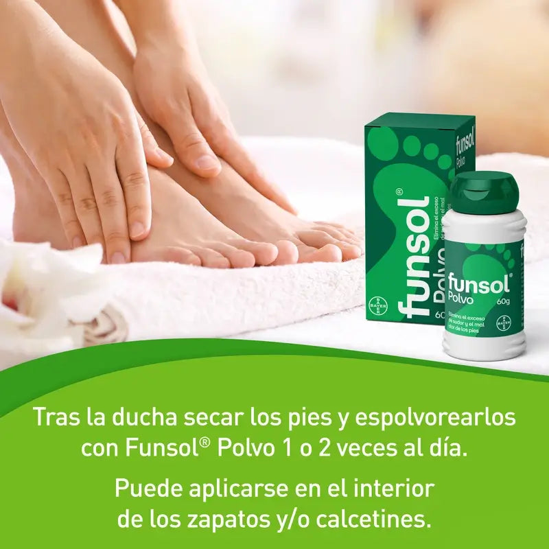 Funsol Fußdeodorant-Pulver 60 g