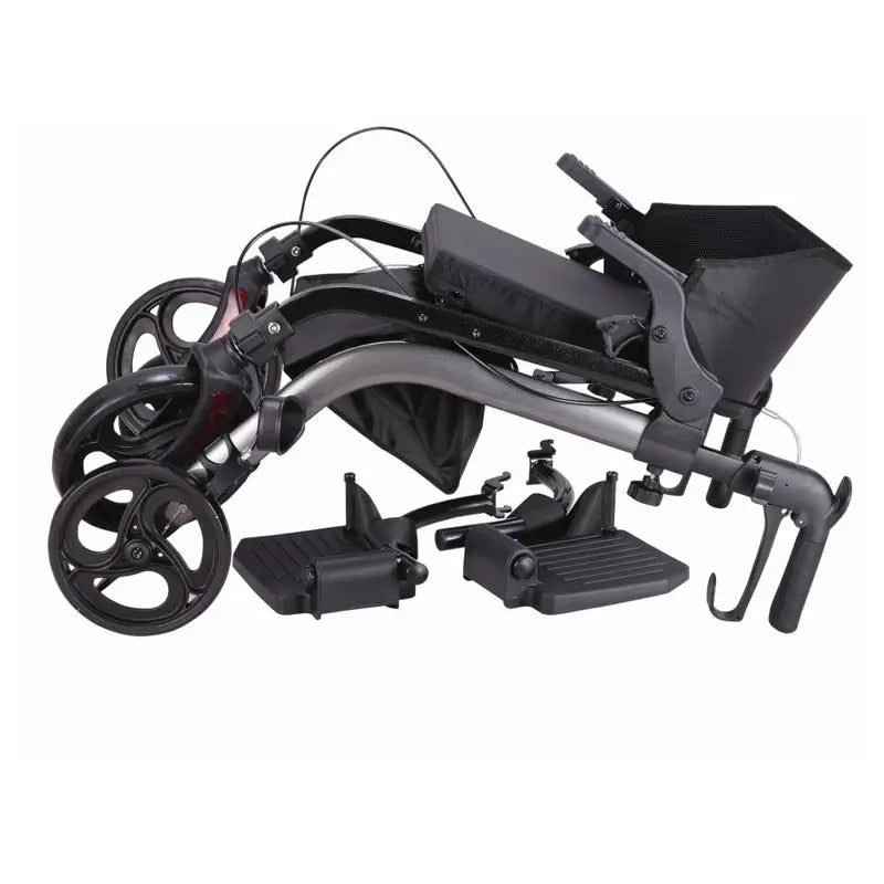 Garcia 1880 Rollator + Stuhl 2 in 1