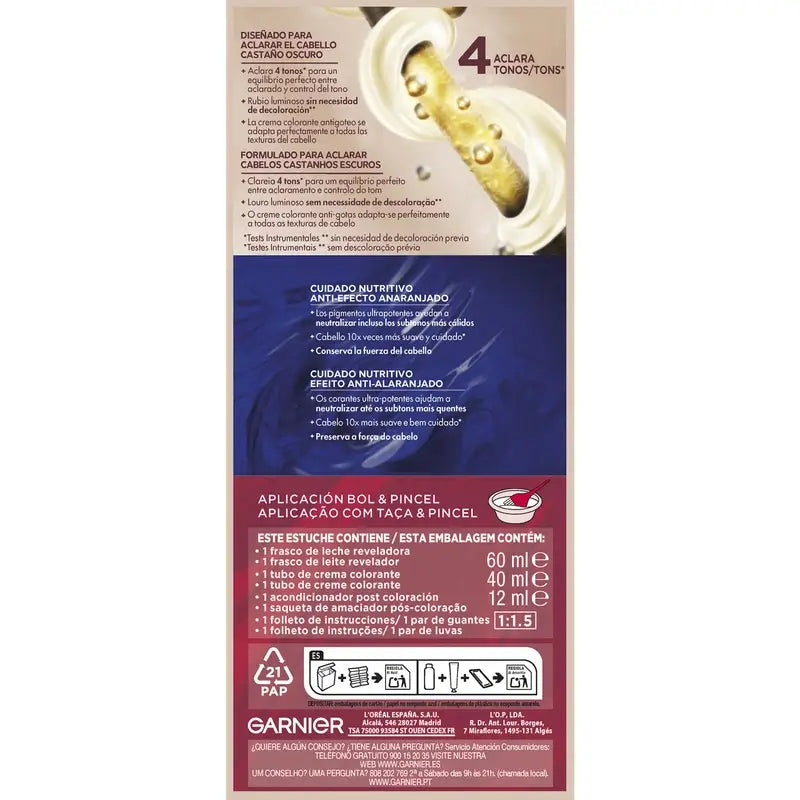 Garnier Farbe Sensation Mkit Sa3 für Auburn