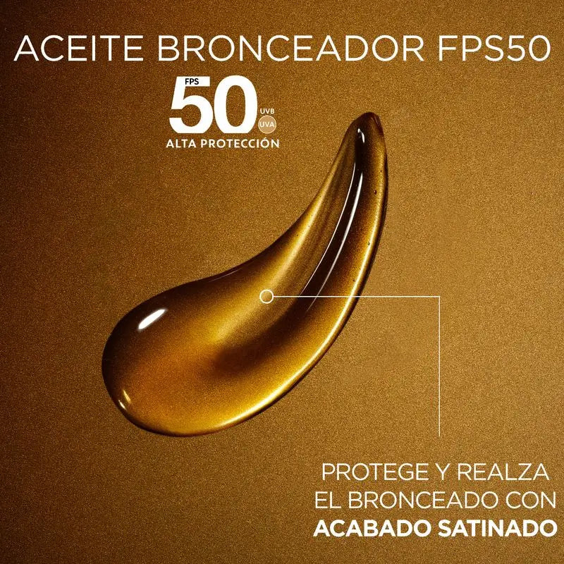 Garnier Delial Ideal Bronze Schutzöl Fps 50 Für eine gleichmäßige und leuchtende Bräune - 150Ml
