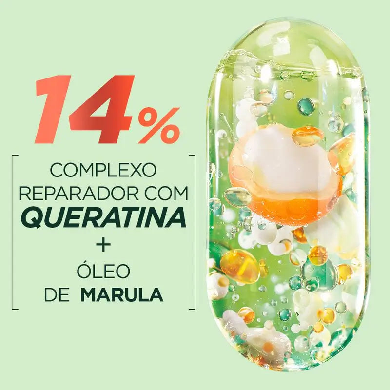 Garnier Fructis 10-In-1 Leave-In Creme mit Marula-Öl für geschädigtes Haar 400Ml