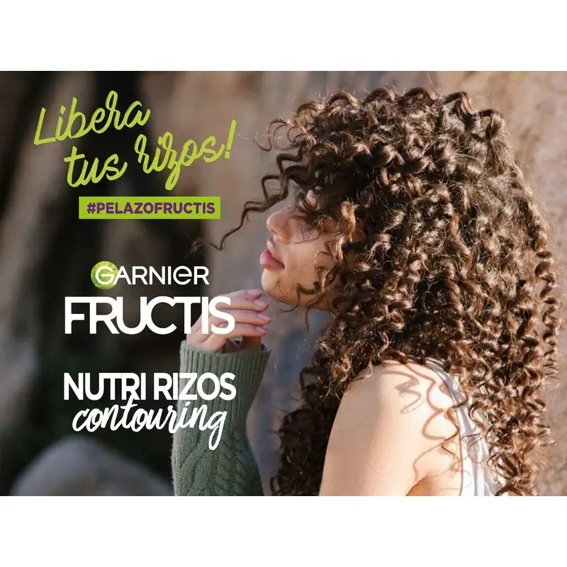Garnier Fructis Nutri Curls Lufttrocknung keine Spülung lockiges oder gewelltes Haar Creme - 400 Ml
