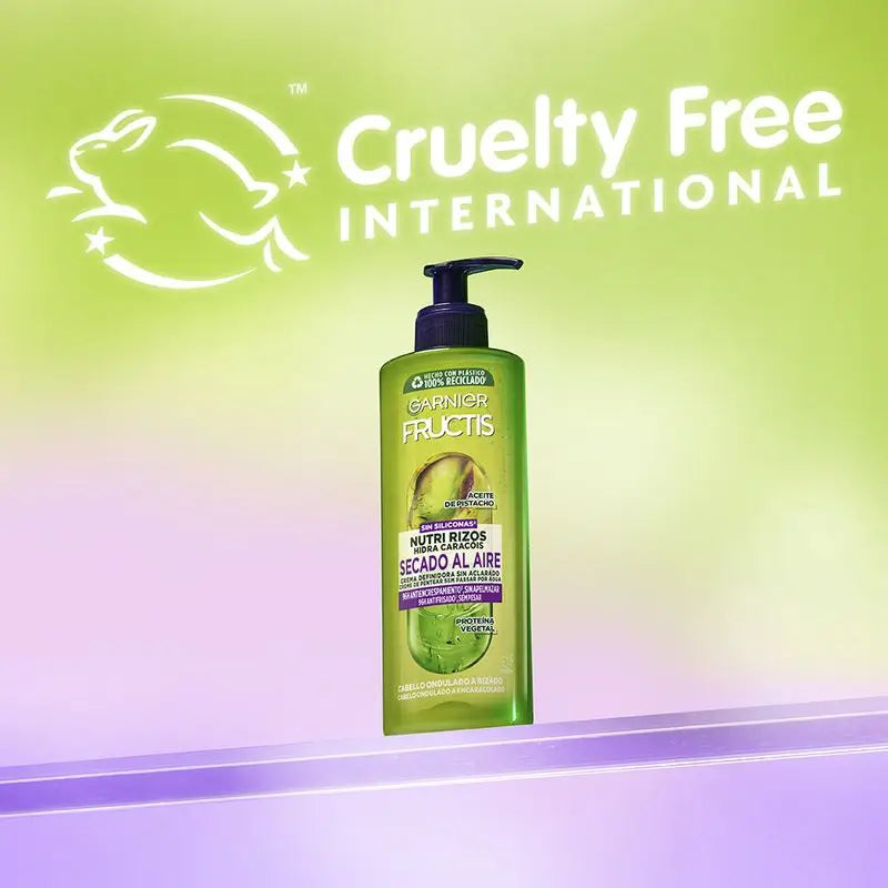 Garnier Fructis Nutri Curls Lufttrocknung keine Spülung lockiges oder gewelltes Haar Creme - 400 Ml
