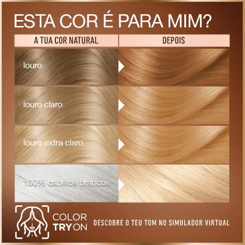 Garnier Good Permanent Colouring Ammoniakfrei, 90% natürlichen Ursprungs Farbton 10.14 Kamillenblond.