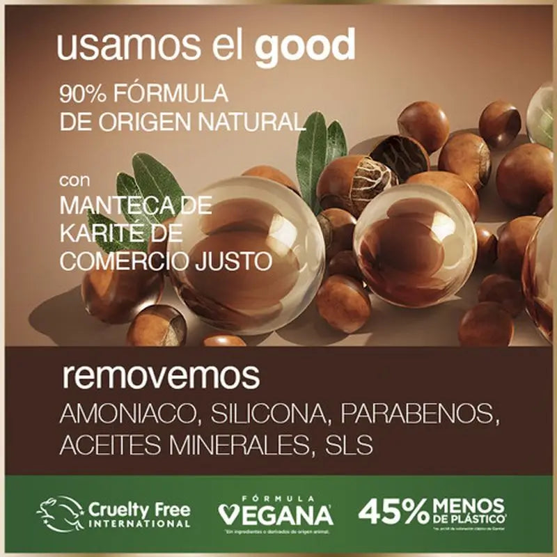 Garnier Good Permanent Colouring Ammoniakfrei, 90% natürlichen Ursprungs Farbton 5.0 Braun Braun.