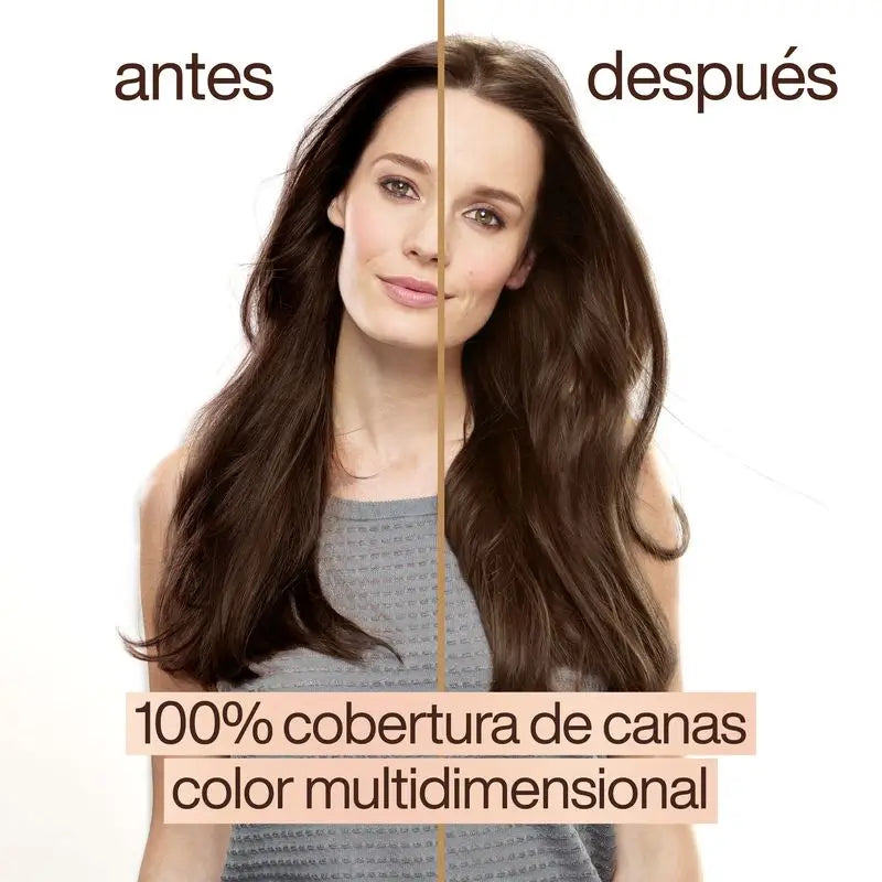 Garnier Good Permanent Colouring Ammoniakfrei, 90% natürlichen Ursprungs Farbton 5.0 Braun Braun.