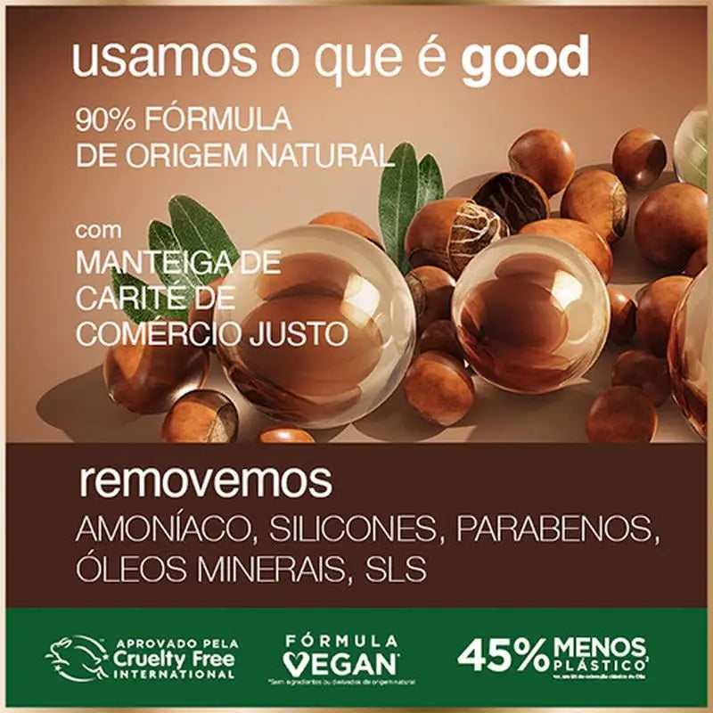 Garnier Good Permanent Colouring Ammoniakfrei, 90% natürlichen Ursprungs Farbton 7.0 Mandelblond.