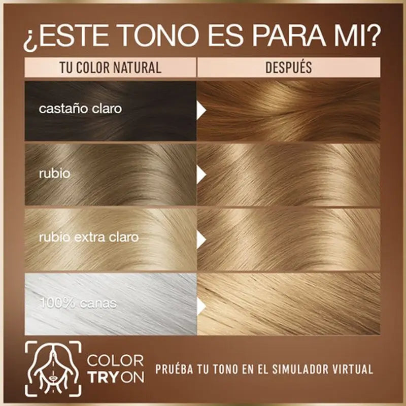Garnier Good Permanent Colouring Ammoniakfrei, 90% natürlichen Ursprungs Farbton 7.0 Mandelblond.