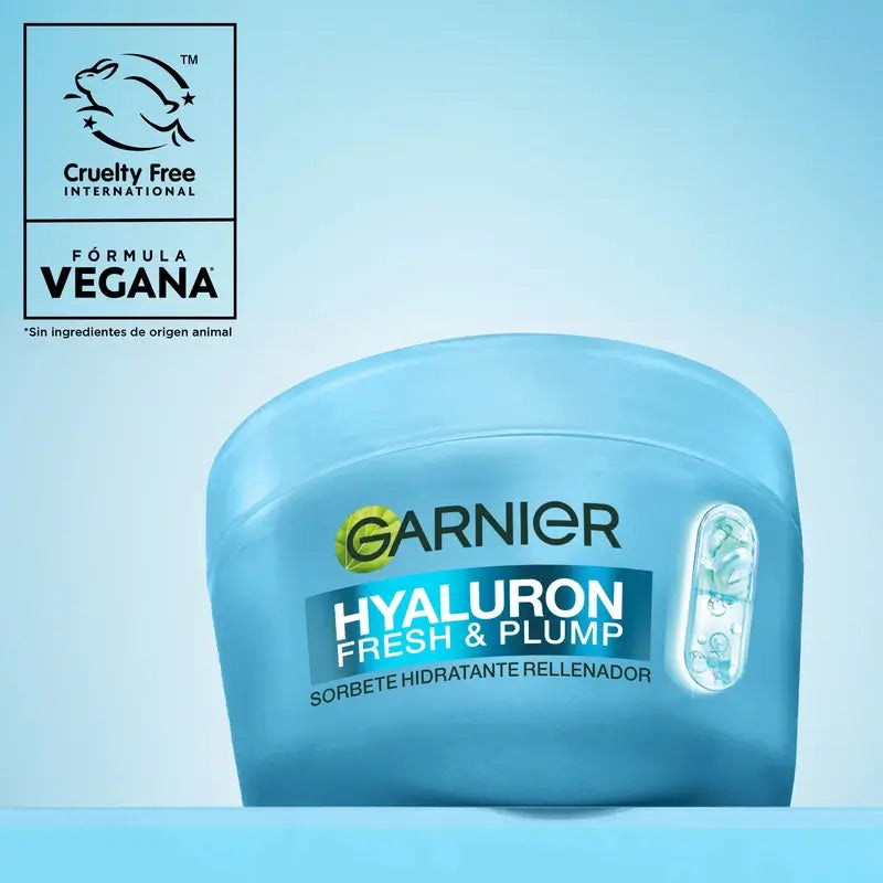 Garnier Hyaluron Fresh & Plump Feuchtigkeitsspendendes Regenerierendes Sorbet, 85 ml