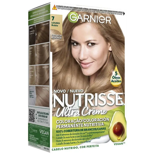 Garnier Nutrisse Dauerhafte Färbung Blonde Shade 7 , 160 ml