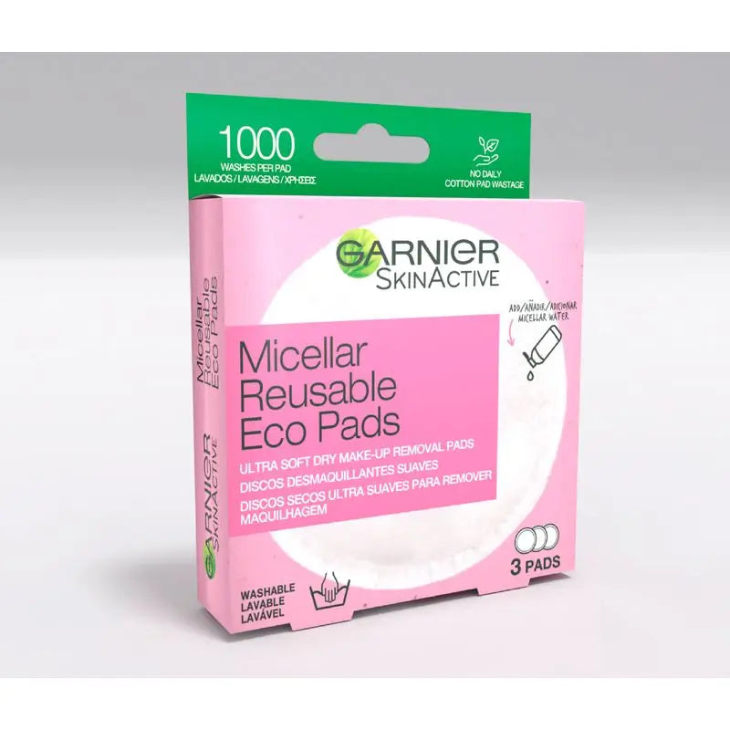 Garnier Skin Active Wiederverwendbare Mikrofaser-Make-up-Entferner-Scheiben