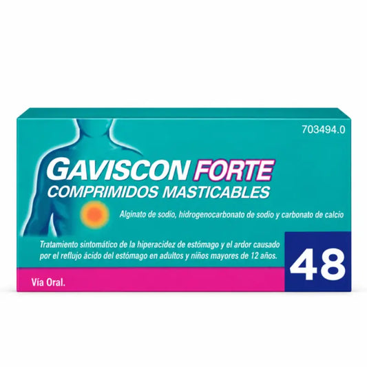 Gaviscon Forte 48 Kautabletten