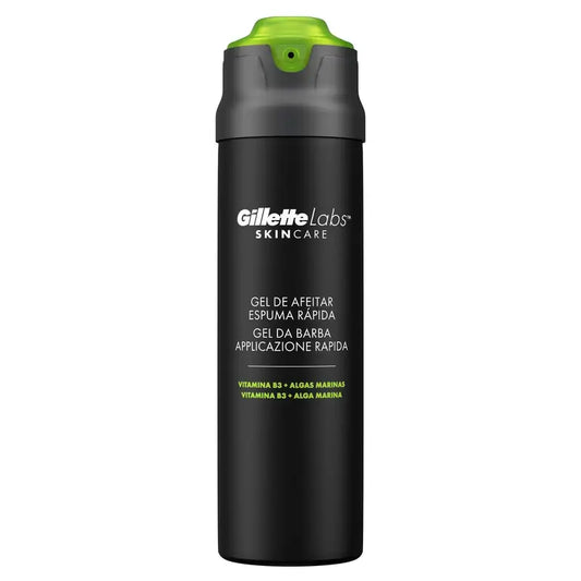 Gillette Labs Quick Foam Shaving Gel, 198 ml
