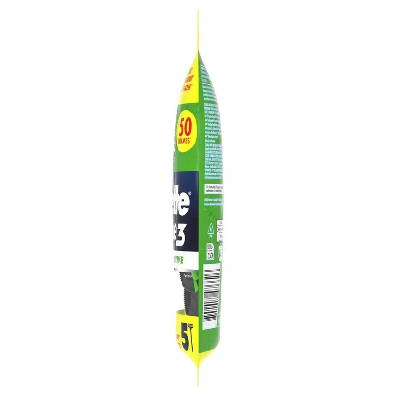 Gillette Blue3 Sensitive Einwegrasierer für Männer, 5 Stück.