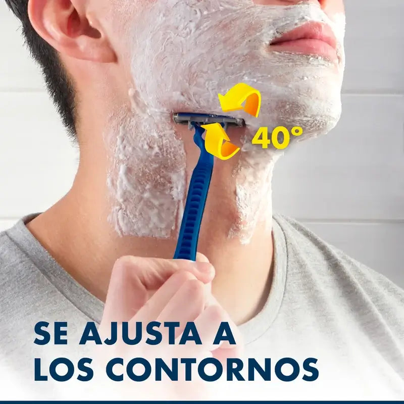 Gillette Blue3 Smooth Einwegrasierer für Männer, 5 Stück.