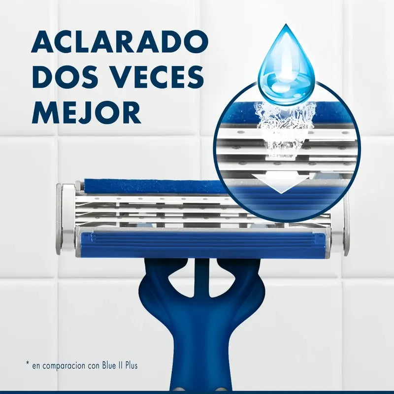 Gillette Blue3 Smooth Einwegrasierer für Männer, 5 Stück.