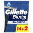 Gillette Blue3 Smooth 3 Blade Disposable Razors, 16 pcs.