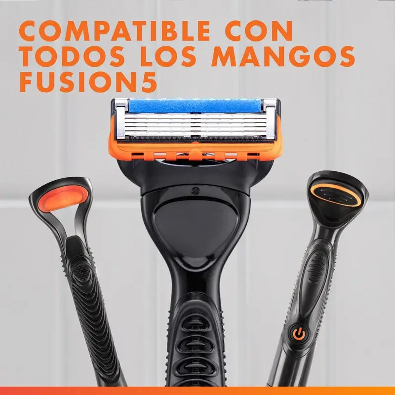 Gillette Fusion5 Power Ersatzklingen für Herren-Rasierer, 4 Stück