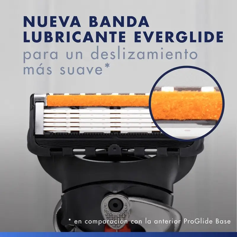 Gillette Proglide Rasierer für Männer, 1 Griff + 2 Ersatzklingen