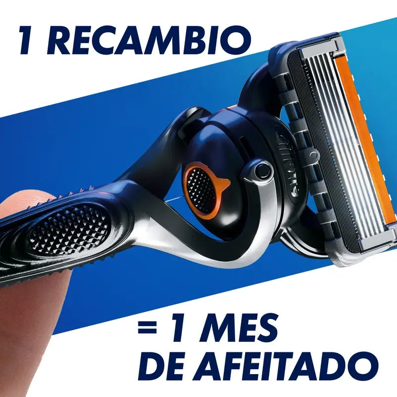 Gillette Proglide Pack mit Rasierer + 1 Nachfüllpackung + Gel