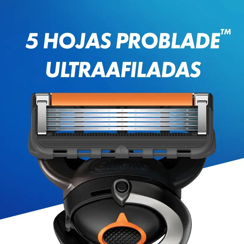 Gillette Proglide Pack mit Rasierer + 1 Nachfüllpackung + Gel