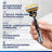 Gillette Proglide Power 1 Rasierer, 1 Ersatzklinge