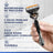 Gillette Proglide Rasierer-Nachfüllpackungen für Männer, 4 Stück.