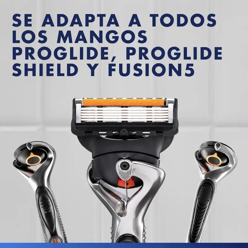 Gillette Proglide Rasierer-Nachfüllpackungen für Männer, 4 Stück.