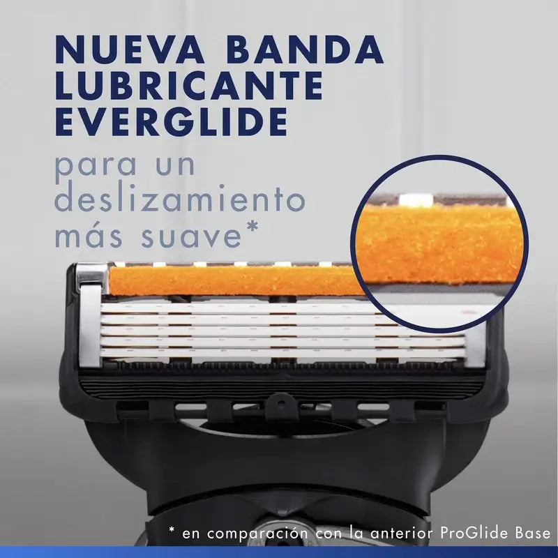 Gillette Proglide Rasierer-Nachfüllpackungen für Männer, 4 Stück.