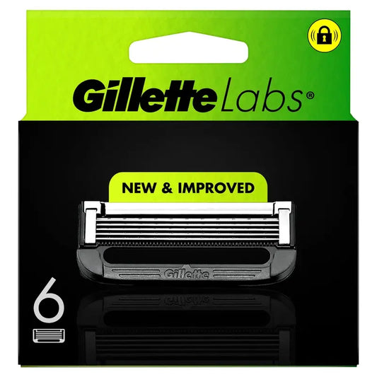 Gillette Labs Shaving Refills, 6 Blades