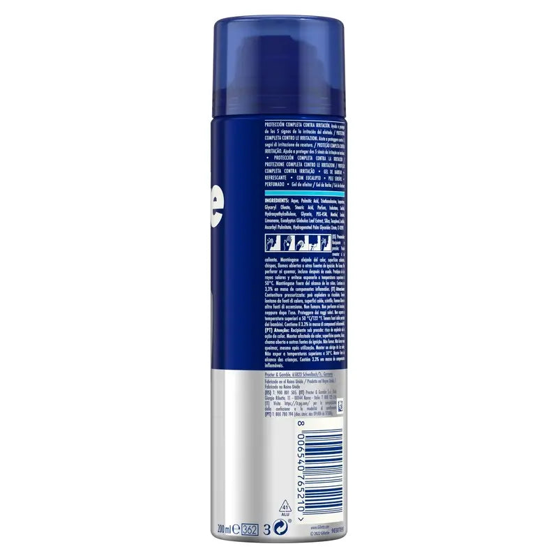 Gillette Series Erfrischendes Eukalyptus-Rasiergel für Männer, 200 ml