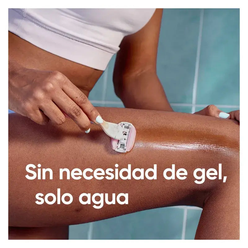 Gillette Venus Comfortglide Spa Breeze Haarentfernungs-Rasierer für Frauen, 1 Griff + 3 Nachfüllpackungen