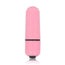 Glossy Small Pink Vibrating Bullet