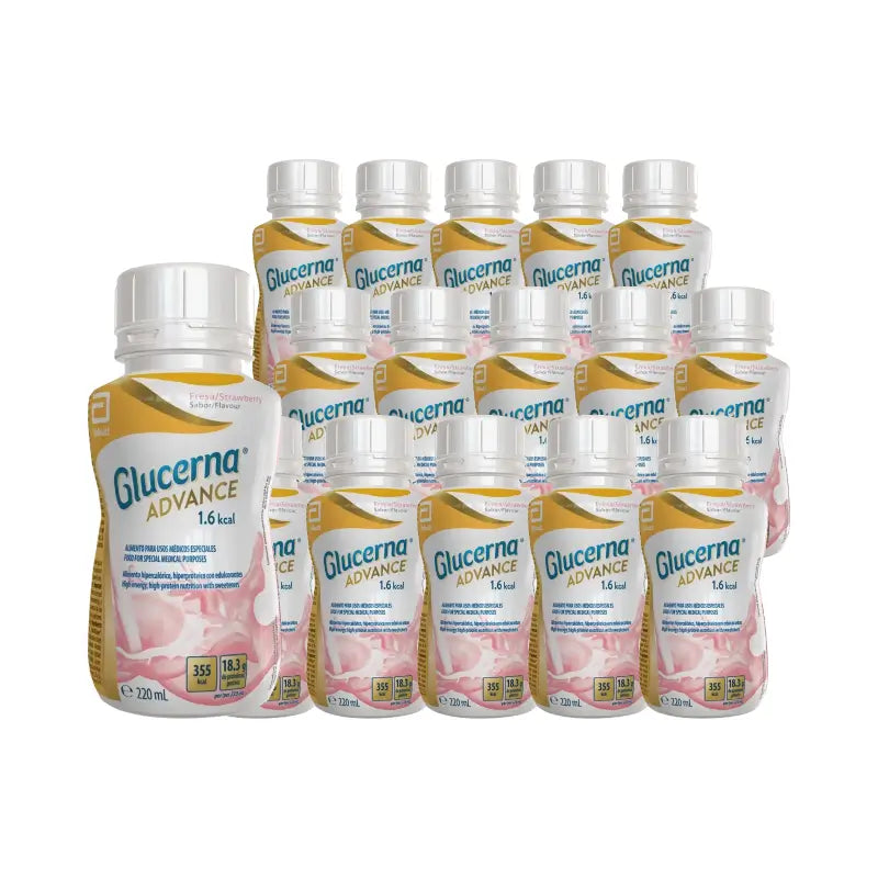 Glucerna Advance 1.6 Erdbeere, 220 ml
