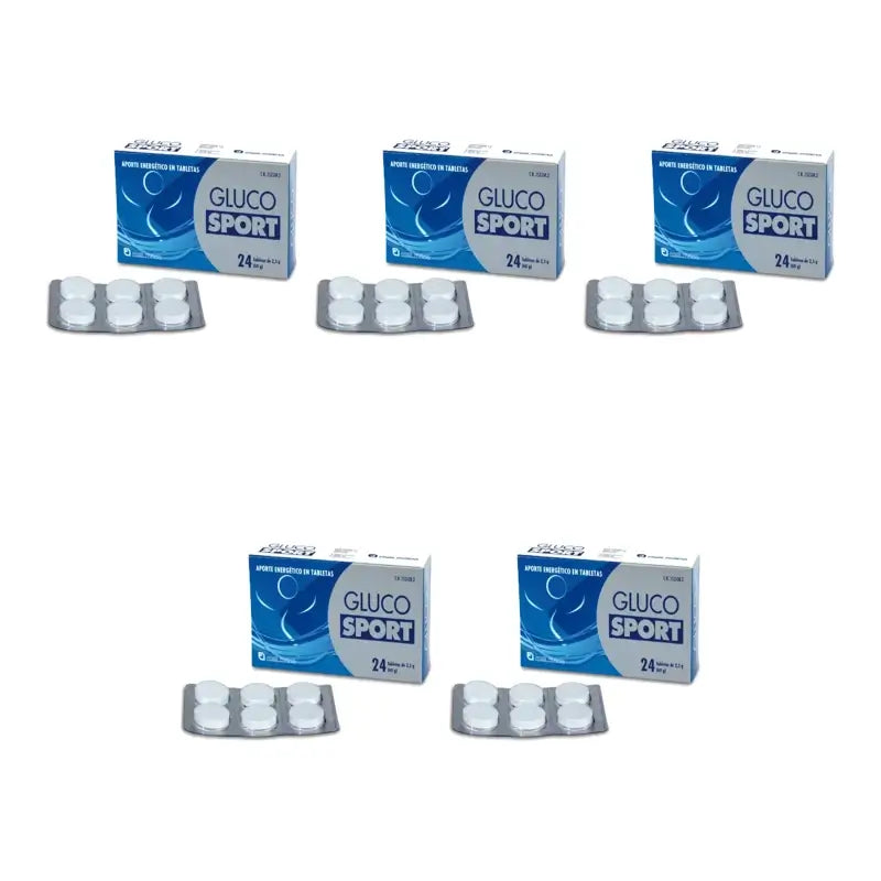 Glucosport Tabletten 2,5 g, 5 x 24 Tabletten