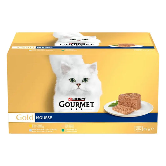 Gourmet Gold Mousse 48 × 85 Gramm