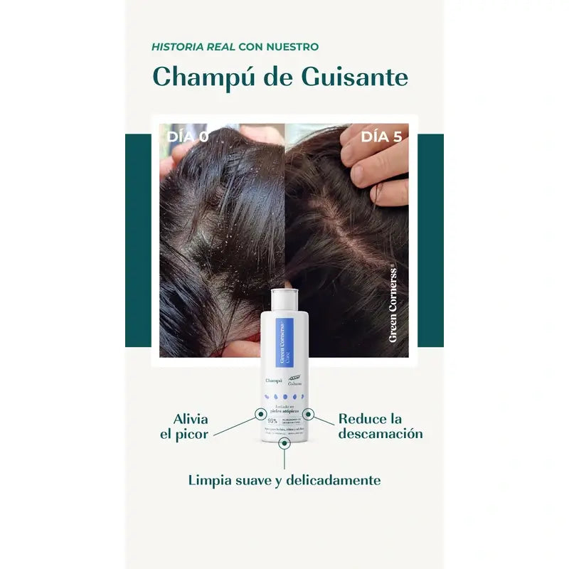 Green Cornerss Erbsen-Shampoo, 300 ml