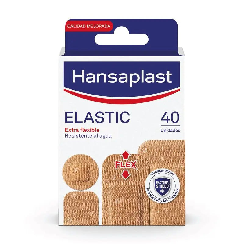 Hansaplast Elastic, 40 plasters