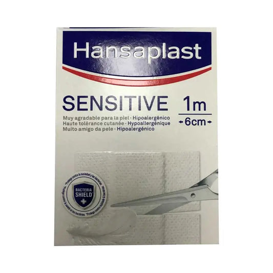 Hansaplast Med Sensitive Adhesive Adhesive Tape 1 M x 6 cm