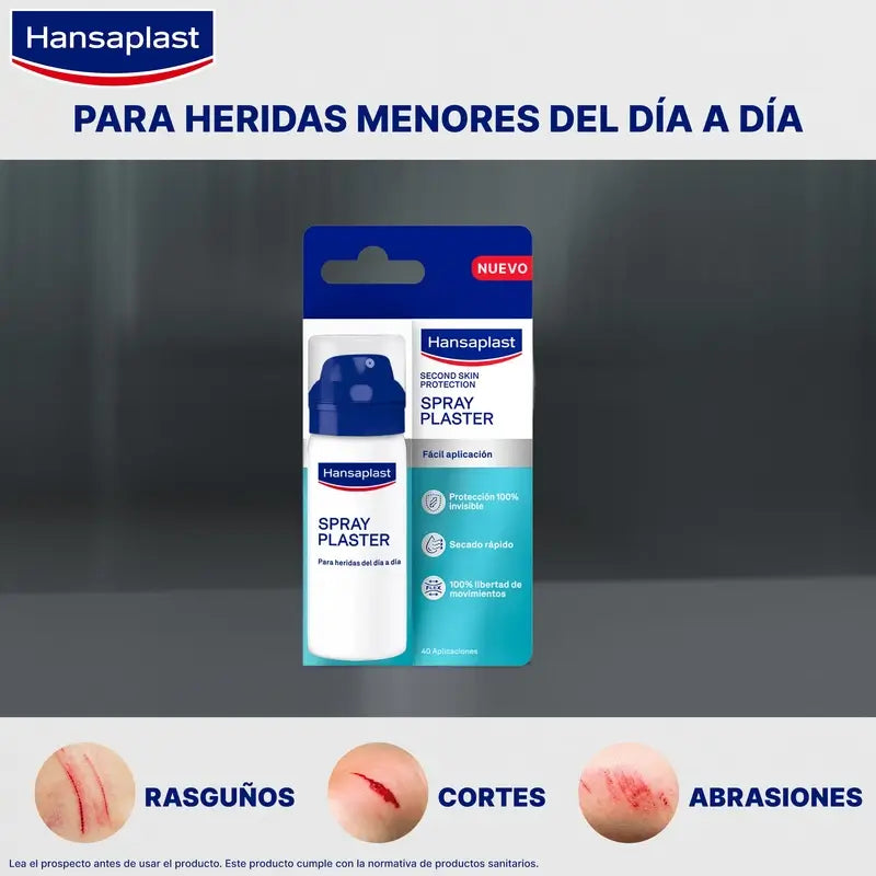 Hansaplast Second Skin Protection Spray Dressing , 40 Anwendungen