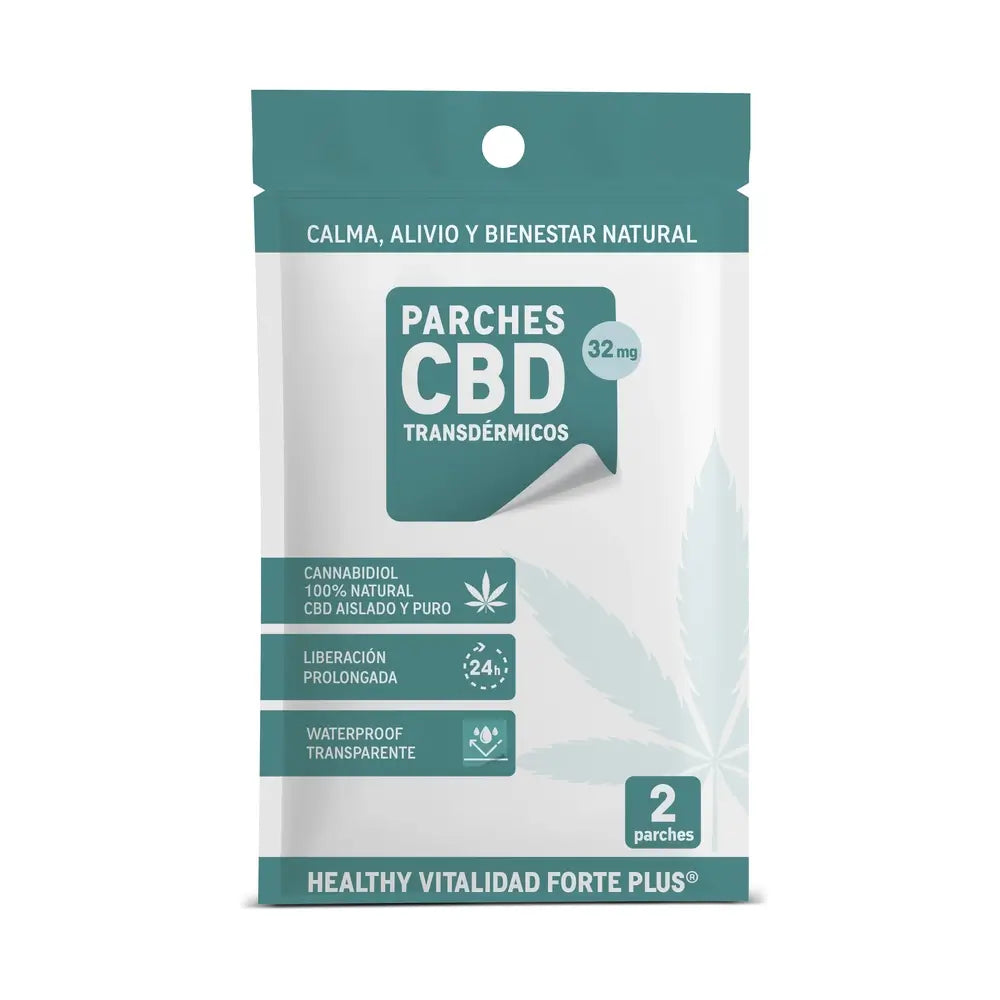 Gesundes Vitalidad Forte Plus Gesundes Vitalidad Forte Plus Cbd Pflaster 2Ud.