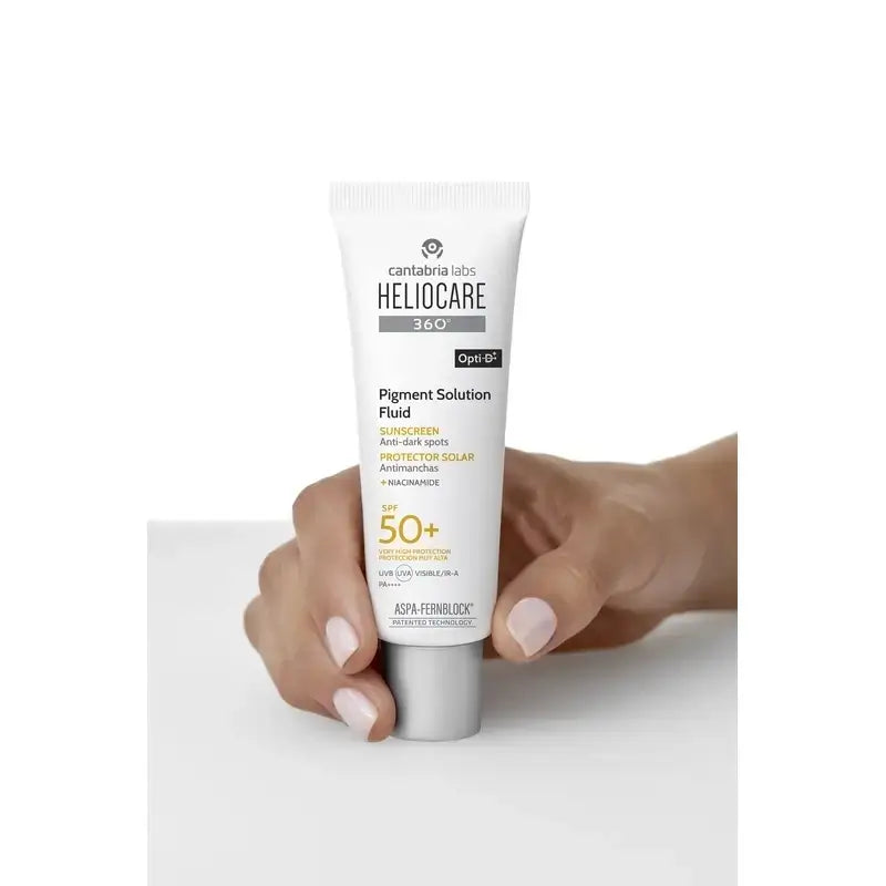 Heliocare 360° Pigment Solution Sonnenschutz für Körper und Gesicht LSF 50+, 2 x 50 ml