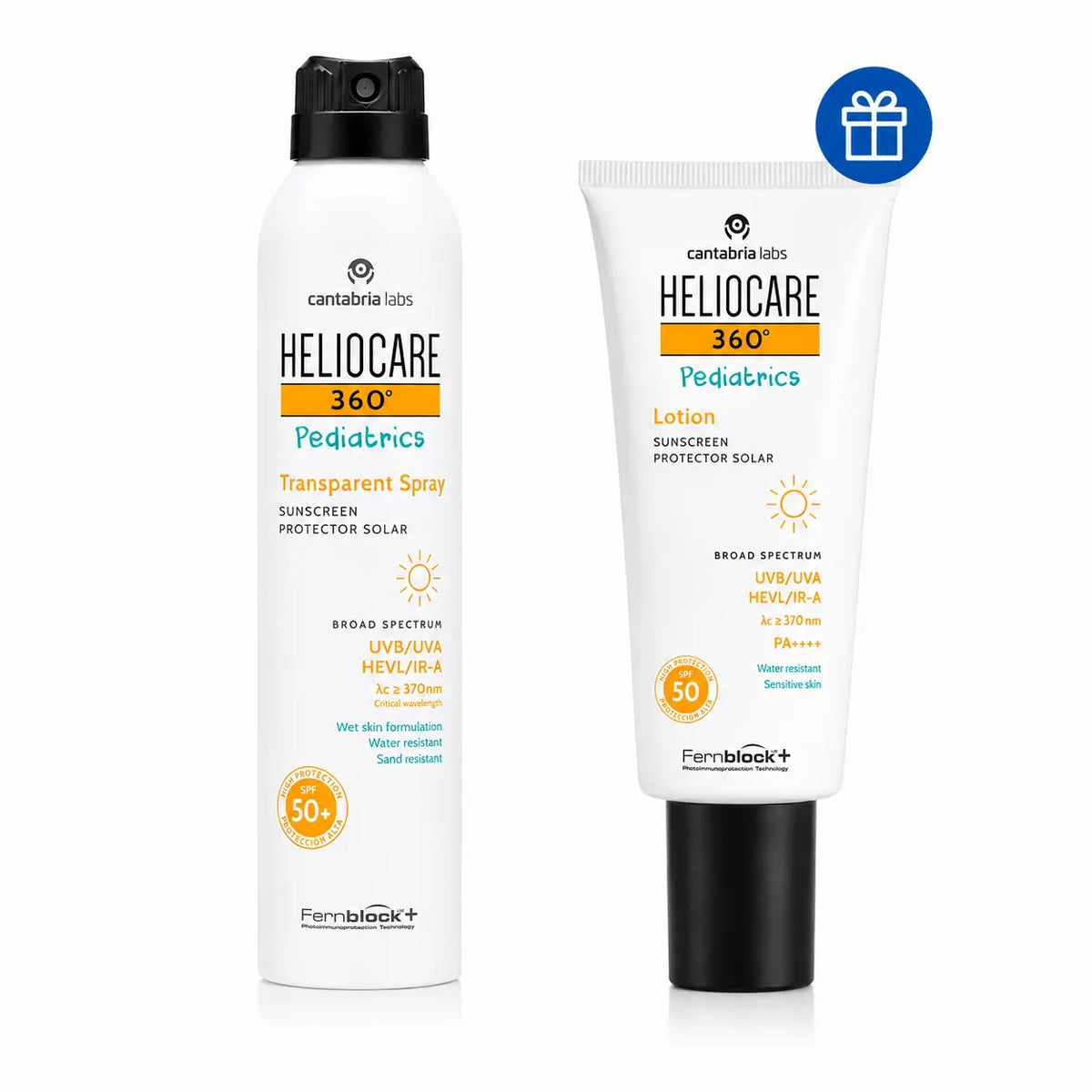 Heliocare 360º Pädiatrie Transparentes Spray Spf50+ 200 Ml