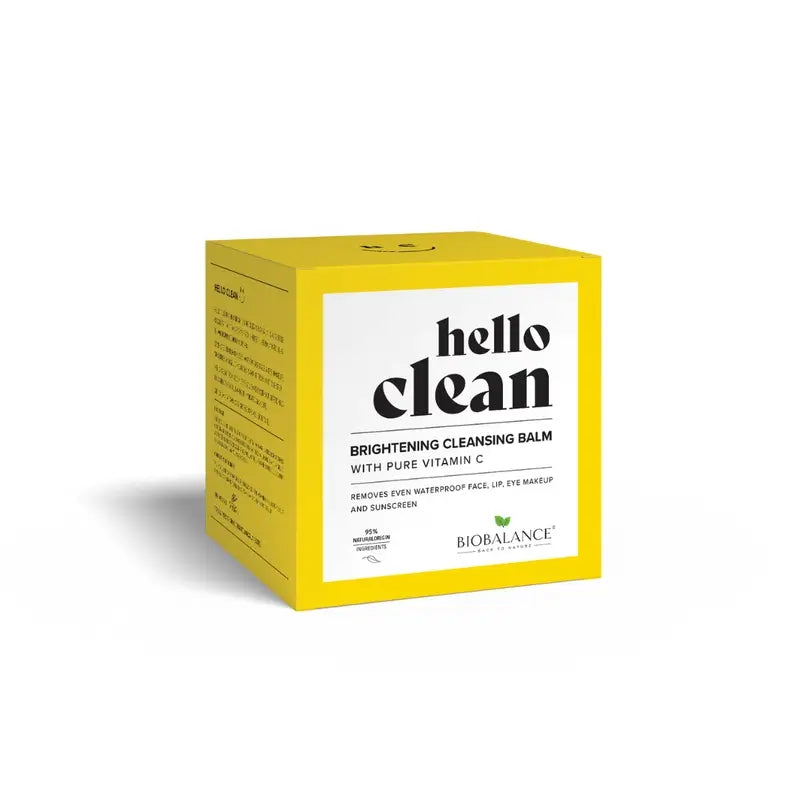 Hello Clean Bio Balance Aufhellender Reinigungsbalsam mit reinem Vitamin C , 100 ml