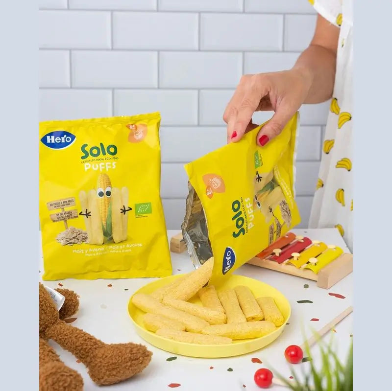 Held Baby Snacks Solo Puffs Mais & Haferflocken 25G