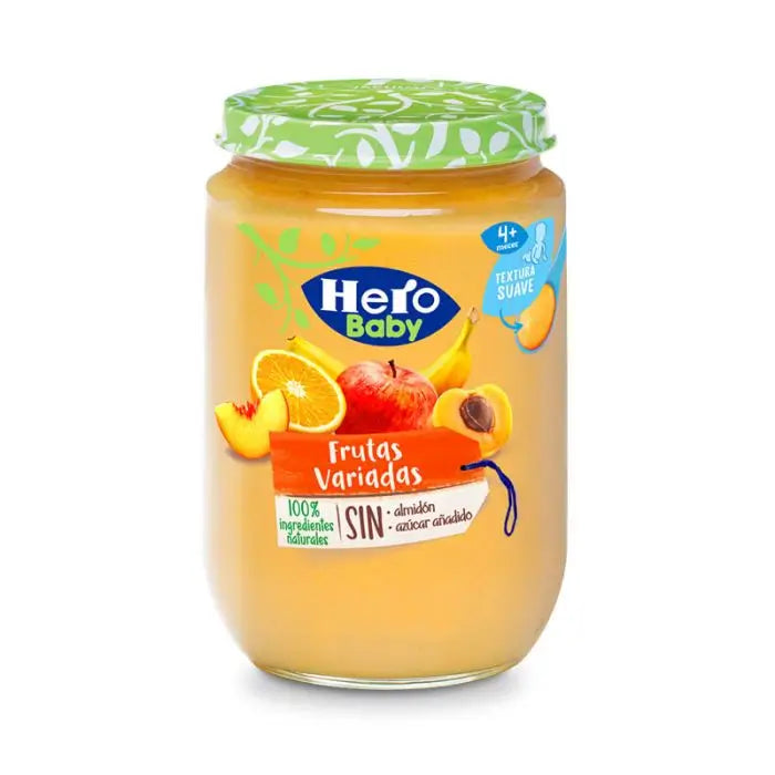 Hero Baby Assorted Fruit Gläser, 190g