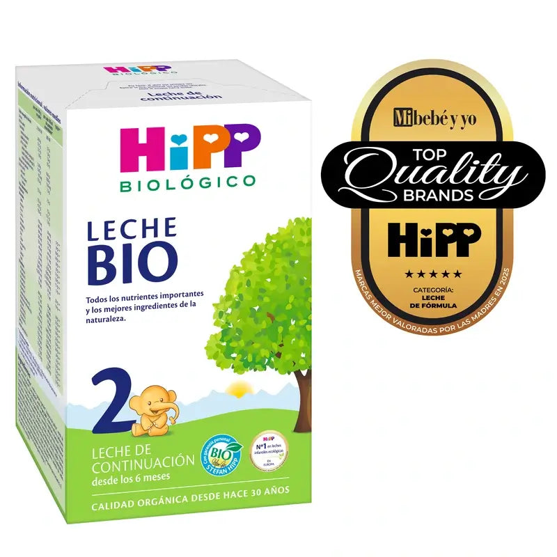 Hipp Milch 2 Bio, Packung 4 x 600 g