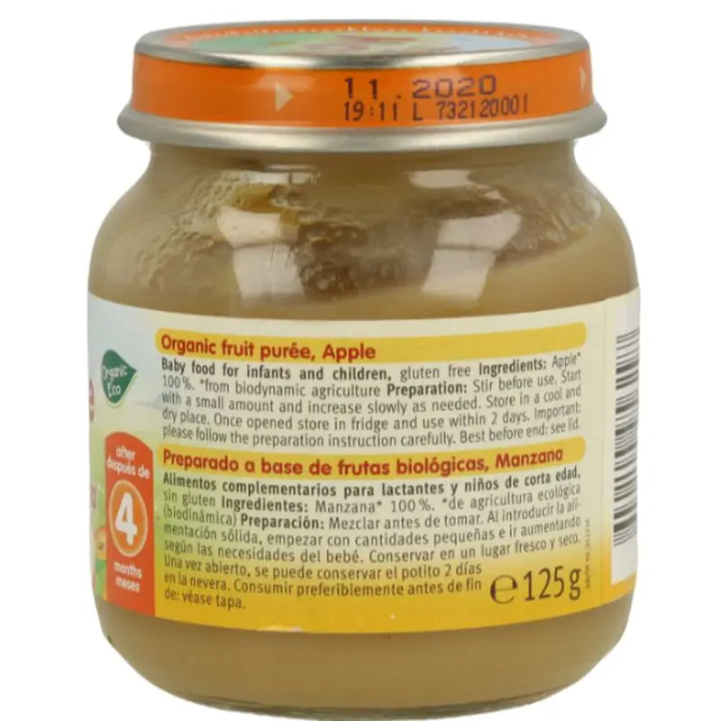 Holle 100% Apfel-Glas, 6 Stück