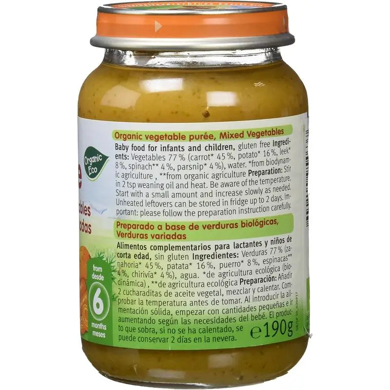 Holle Mischgemüse-Glas, 6 Stück
